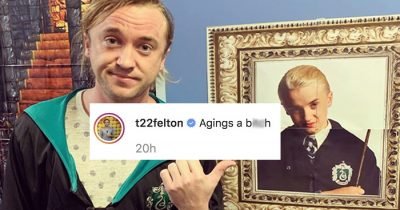 Harry Potter’s Tom Felton And Matthew Lewis Have Very Different Views On Aging