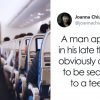 Creepy Man Gets Seated Next To A Teen On A Plane, Luckily Another Passenger Overhears It