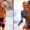 Nicole Kidman seen makeup free with husband Keith Urban on Sydney's beach.