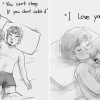 Thai Artist Draws Intense Love Goals Between Couple And Here're His 20 Best Ones