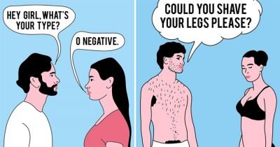 Artist's 25 Witty Comics About Self Love And Double Standards Of Society