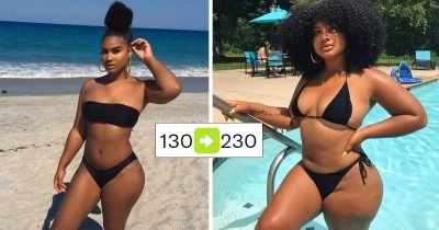 30 Women Share Their Incredible Pics Before And After Gaining Weight