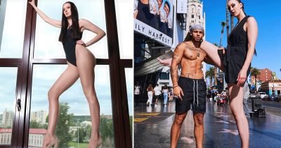 Meet Ekaterina Lisina, The 'Longest Legs' Model In Russia