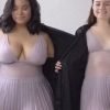 Two Friends Show How The Same Outfits Look On Their Different Body Sizes