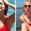 34 Times When Celebrities Rock Red Swimsuit