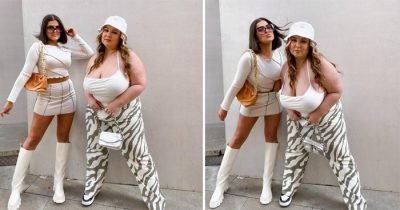 'I'm A Size 10 & My Friend Is A Size 22 – We Tried On The Same Maxi Dress On Our Different Bodies'