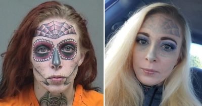 Face-Tatted Woman From Viral Mugshots Reveals Dramatic Transformation