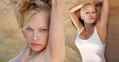 Pamela Anderson Flaunts Toned Figure In Daring Swimwear From Her Collection, Frankies